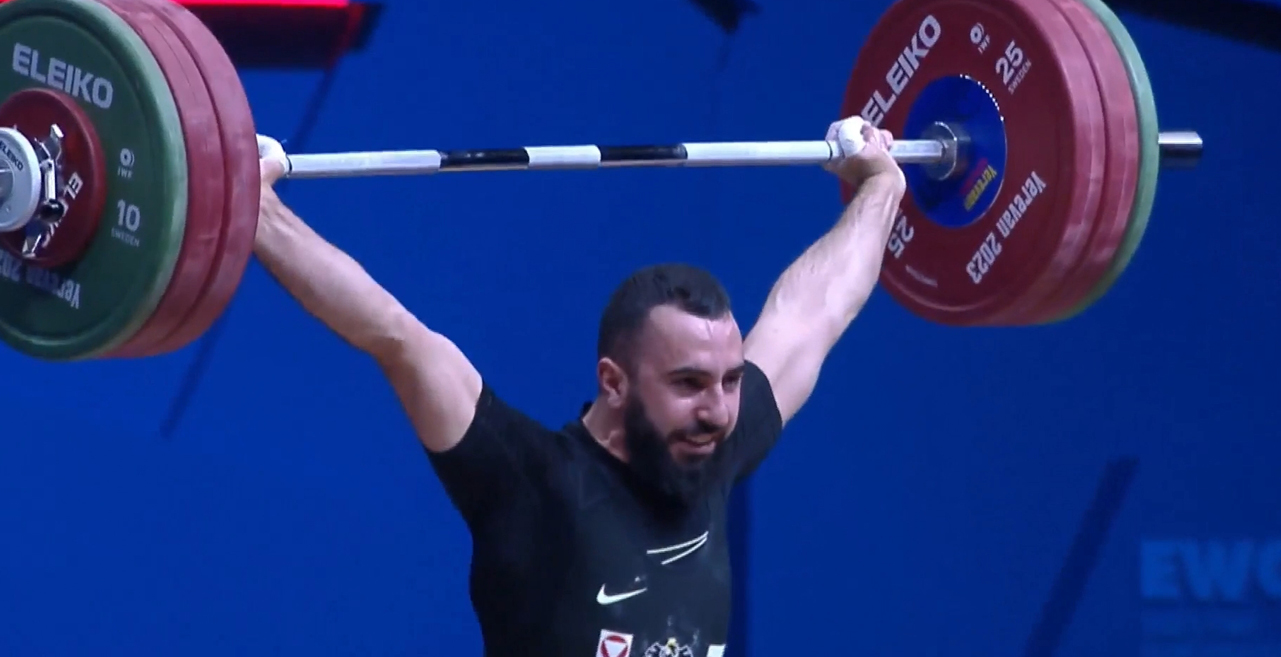 You are currently viewing Europameisterschaft Armenien – Hmayak Misakyan mit Bronze im Reißen!