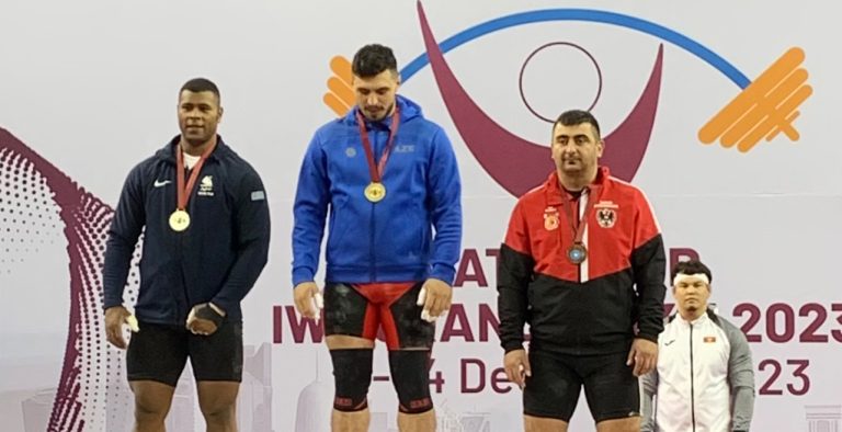 Read more about the article IWF World Cup – Olympia Quali in Doha/Qatar – Sargis Martirosjan mit Platz drei im Reißen